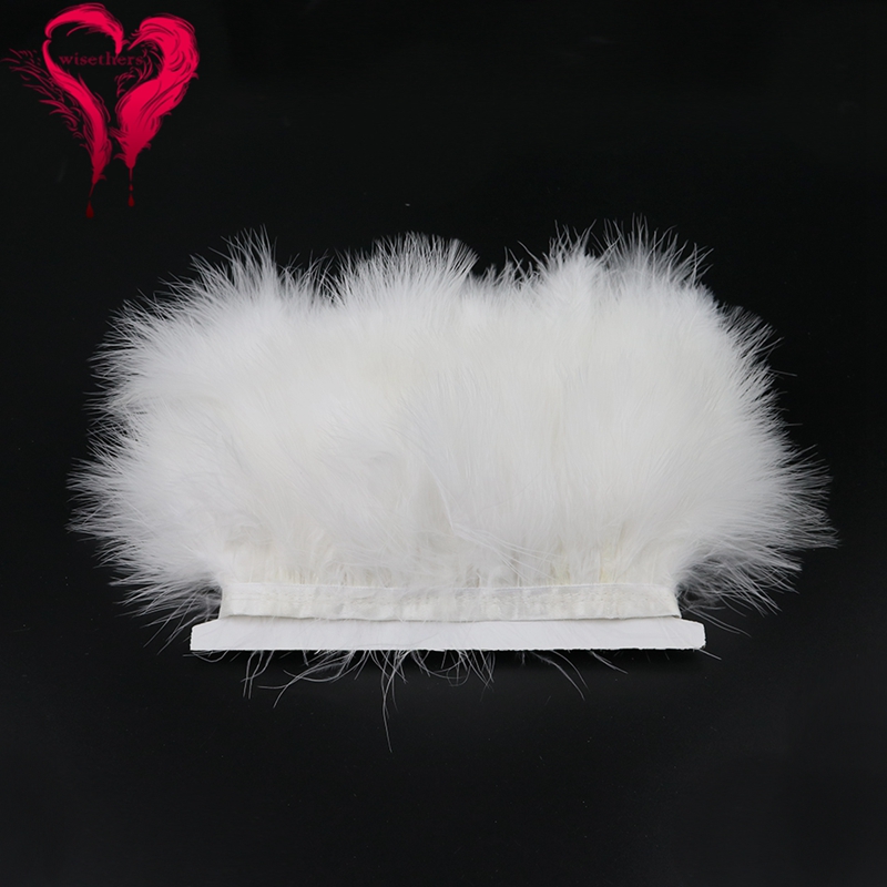 Feather Trim Marabou - 1 metre Fantezi Yumuşak Kabarık Boyalı