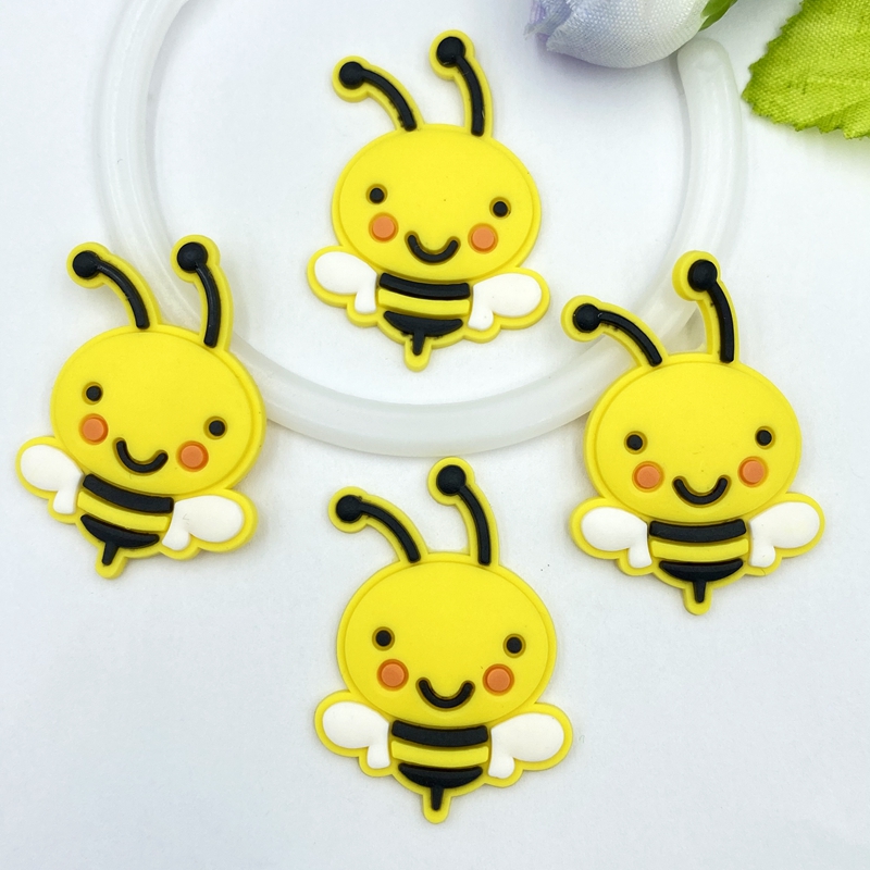 Embellishment Glue Craft - 10/20/30 adet sevimli PVC arı esnek