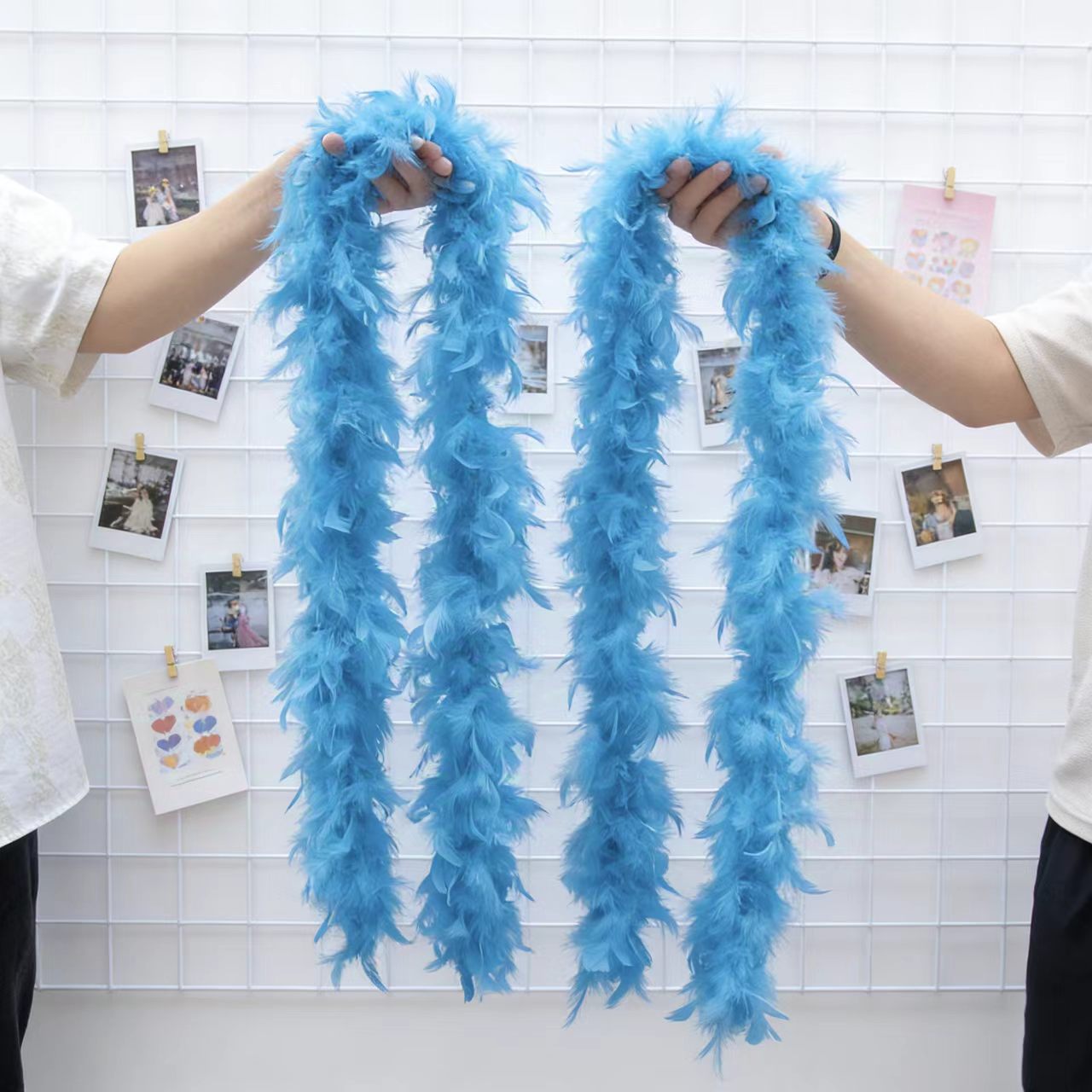 Feather Trim Marabou - 2M Türkiye Marabu Tüyleri Boa 40g-90g