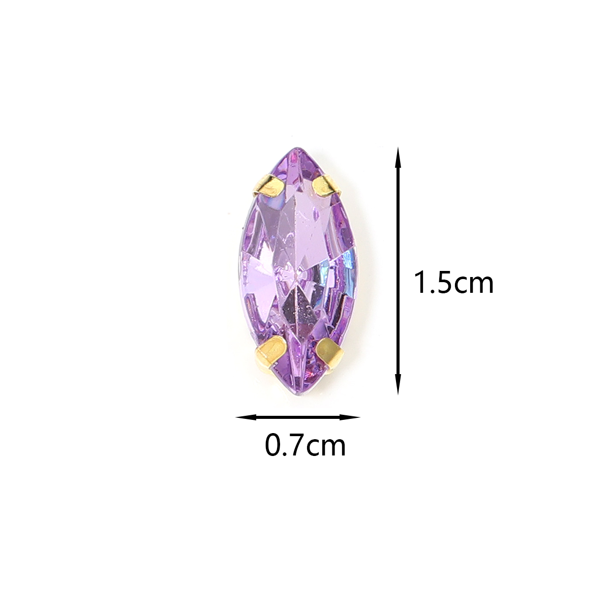 50 adet At Gözü Şeklinde Pasla - Sew On Rhinestone incelemesi ve fiyatı