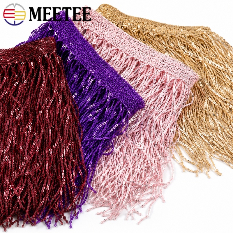 3/5Yards 20cm pullu püskül saç - Fringe Ribbon Sewing incelemesi ve fiyatı