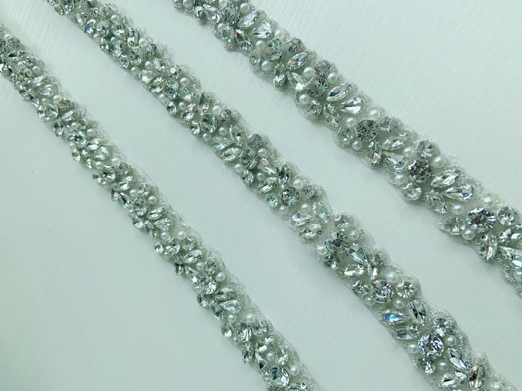 1 Yard/5 Yards Gümüş Kristal İ - Sew On Rhinestone incelemesi ve fiyatı