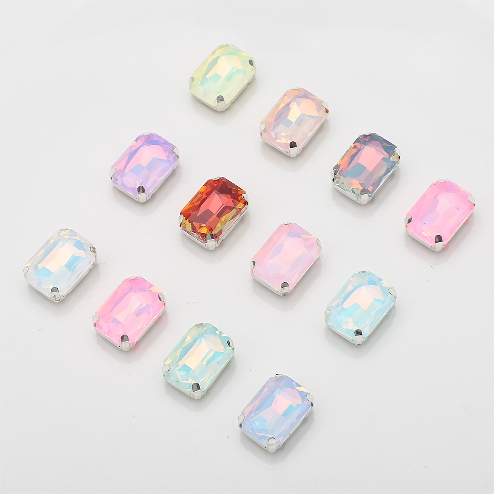 10 Adet 10x14mm Dikilebilir Ya - Sew On Rhinestone incelemesi ve fiyatı