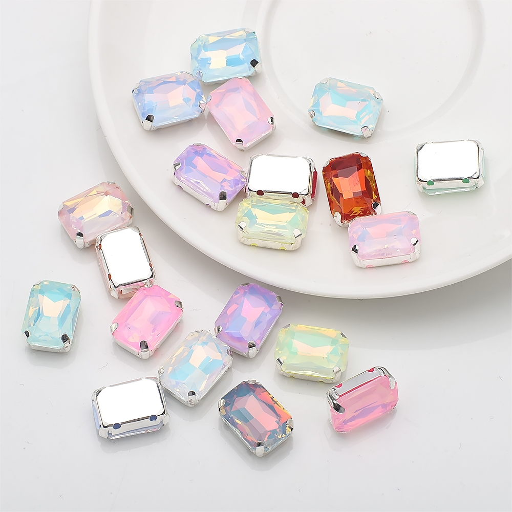 10 Adet 10x14mm Dikilebilir Ya - Sew On Rhinestone incelemesi ve fiyatı