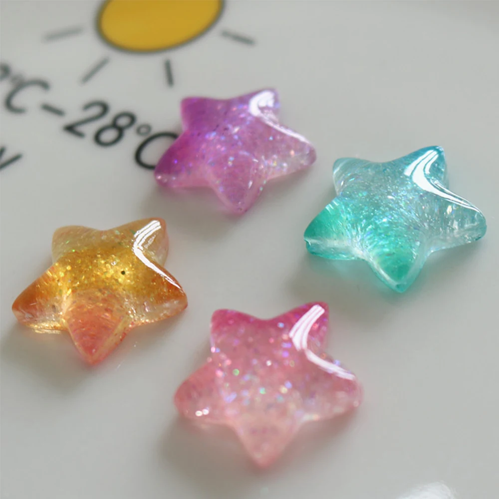 10 adet degrade yıldız serisi  - Christmas Craft Embellishment incelemesi ve fiyatı