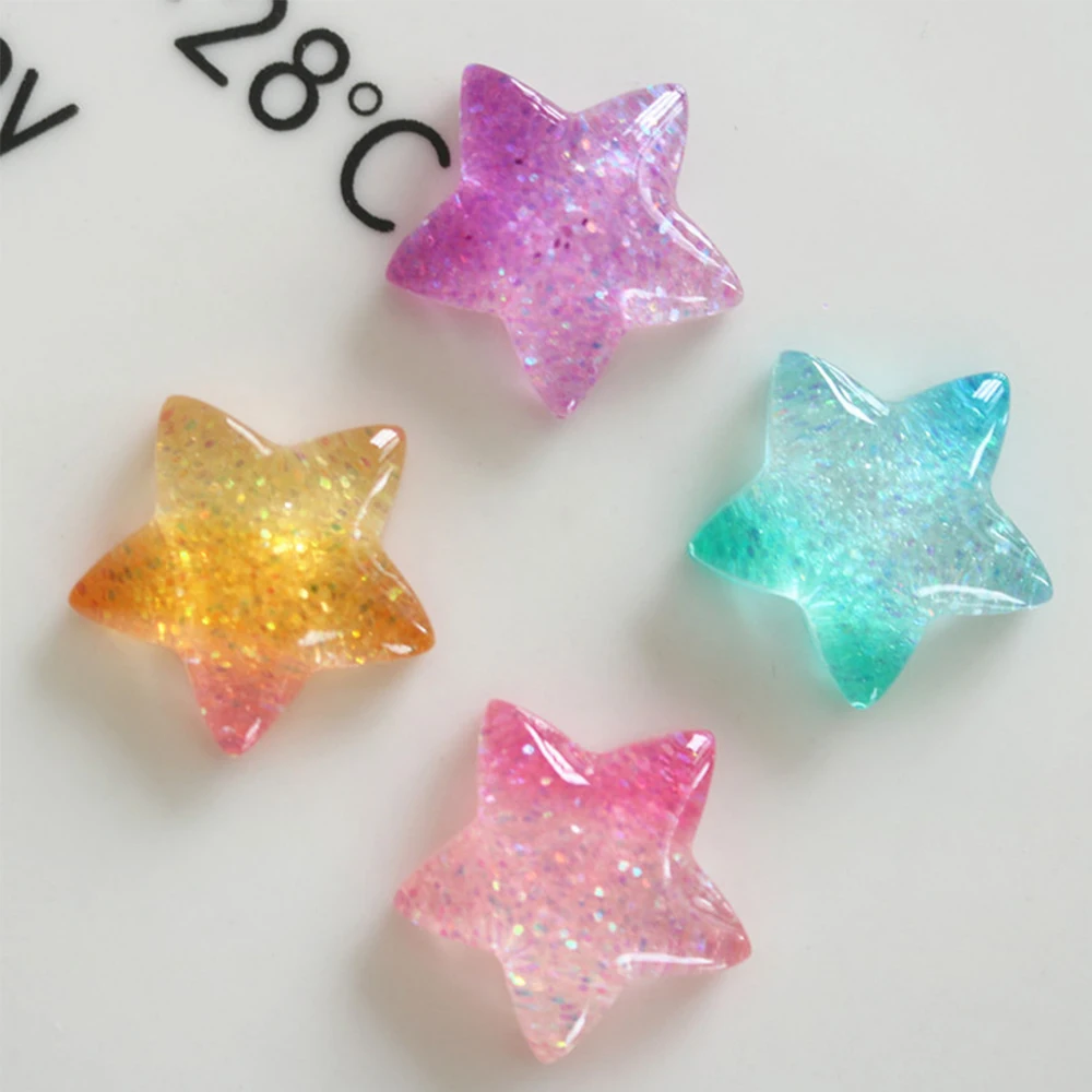 10 adet degrade yıldız serisi  - Christmas Craft Embellishment incelemesi ve fiyatı