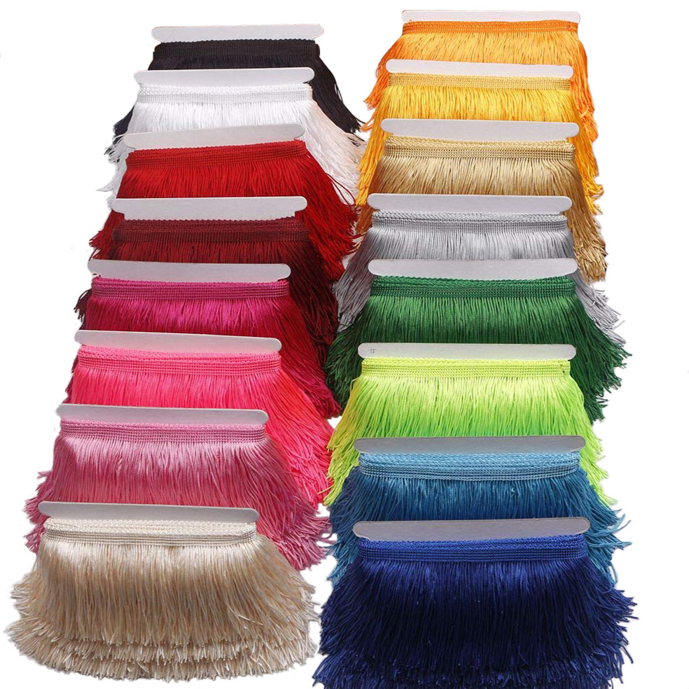 10 metre 15 cm Uzun Püskül Saç - Fringe Ribbon Sewing incelemesi ve fiyatı