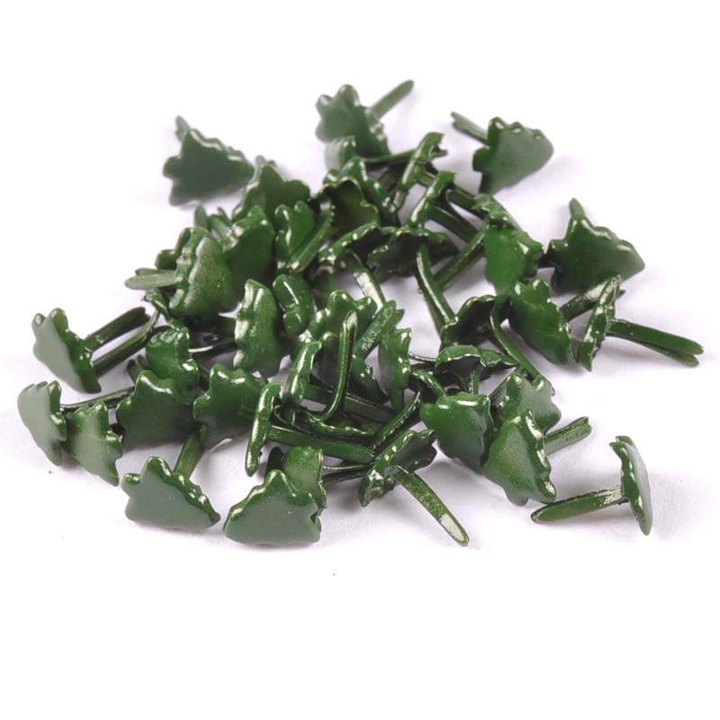 50 adet Mini noel ağacı Brads  - Christmas Craft Embellishment incelemesi ve fiyatı