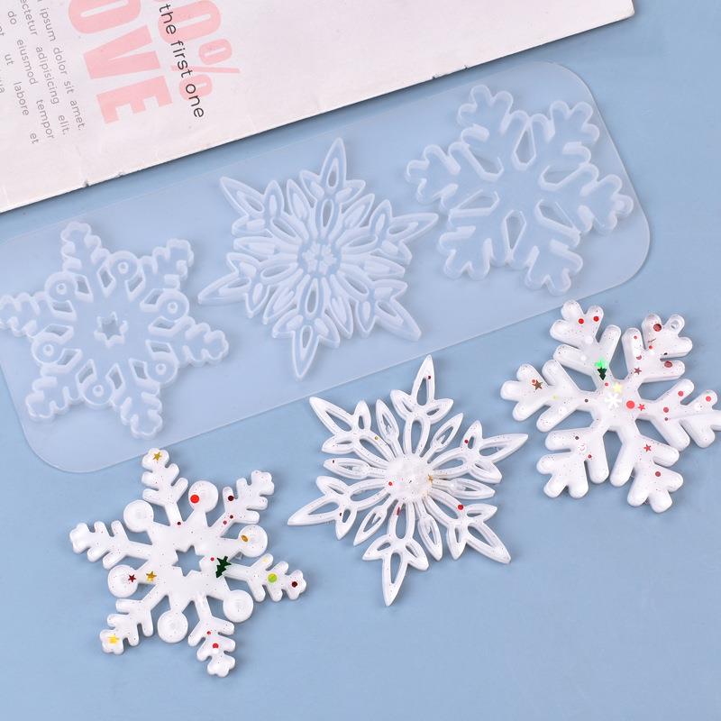 Noel içi boş kar tanesi süs si - Christmas Craft Embellishment incelemesi ve fiyatı