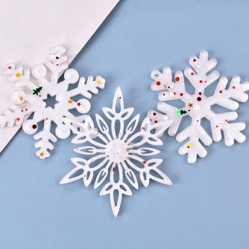 Noel içi boş kar tanesi süs si - Christmas Craft Embellishment incelemesi ve fiyatı