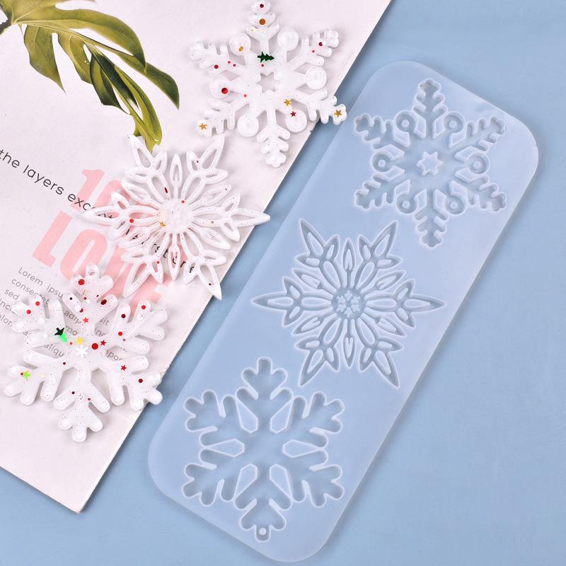 Noel içi boş kar tanesi süs si - Christmas Craft Embellishment incelemesi ve fiyatı