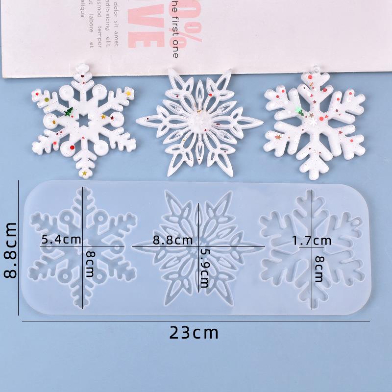 Noel içi boş kar tanesi süs si - Christmas Craft Embellishment incelemesi ve fiyatı