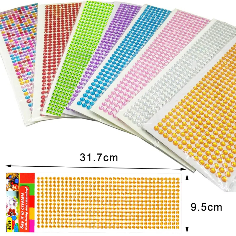 900/504 Adet Bling Akrilik Tak - Embellishment Glue Craft incelemesi ve fiyatı