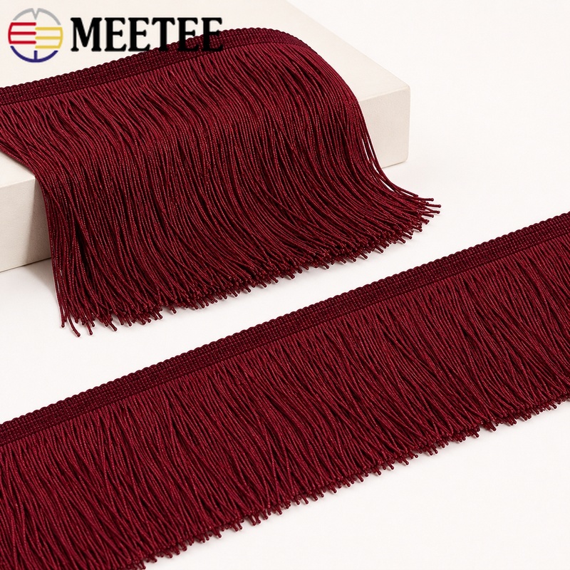 5/10Yards 10-30cm kırmızı püsk - Fringe Ribbon Sewing incelemesi ve fiyatı