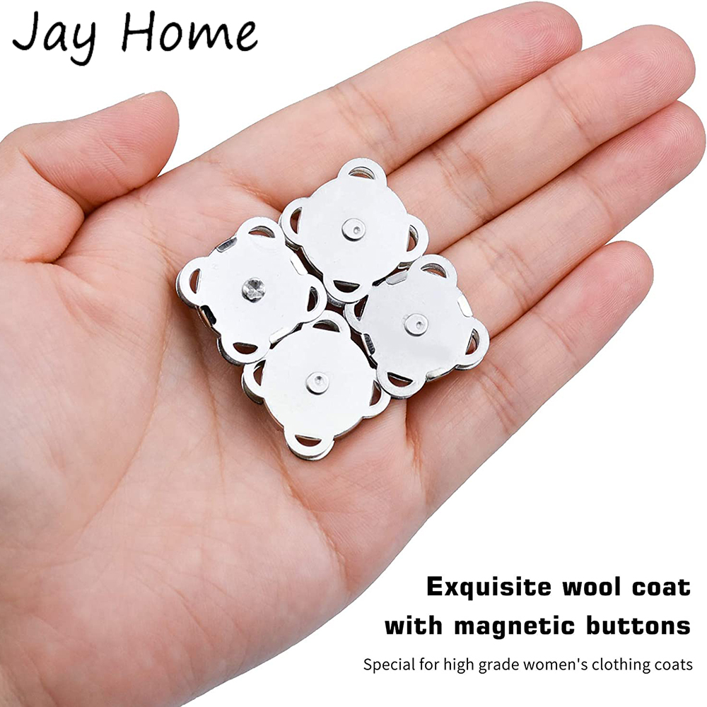 20 takım manyetik düğme Metal  - Iron On Stud Set incelemesi ve fiyatı