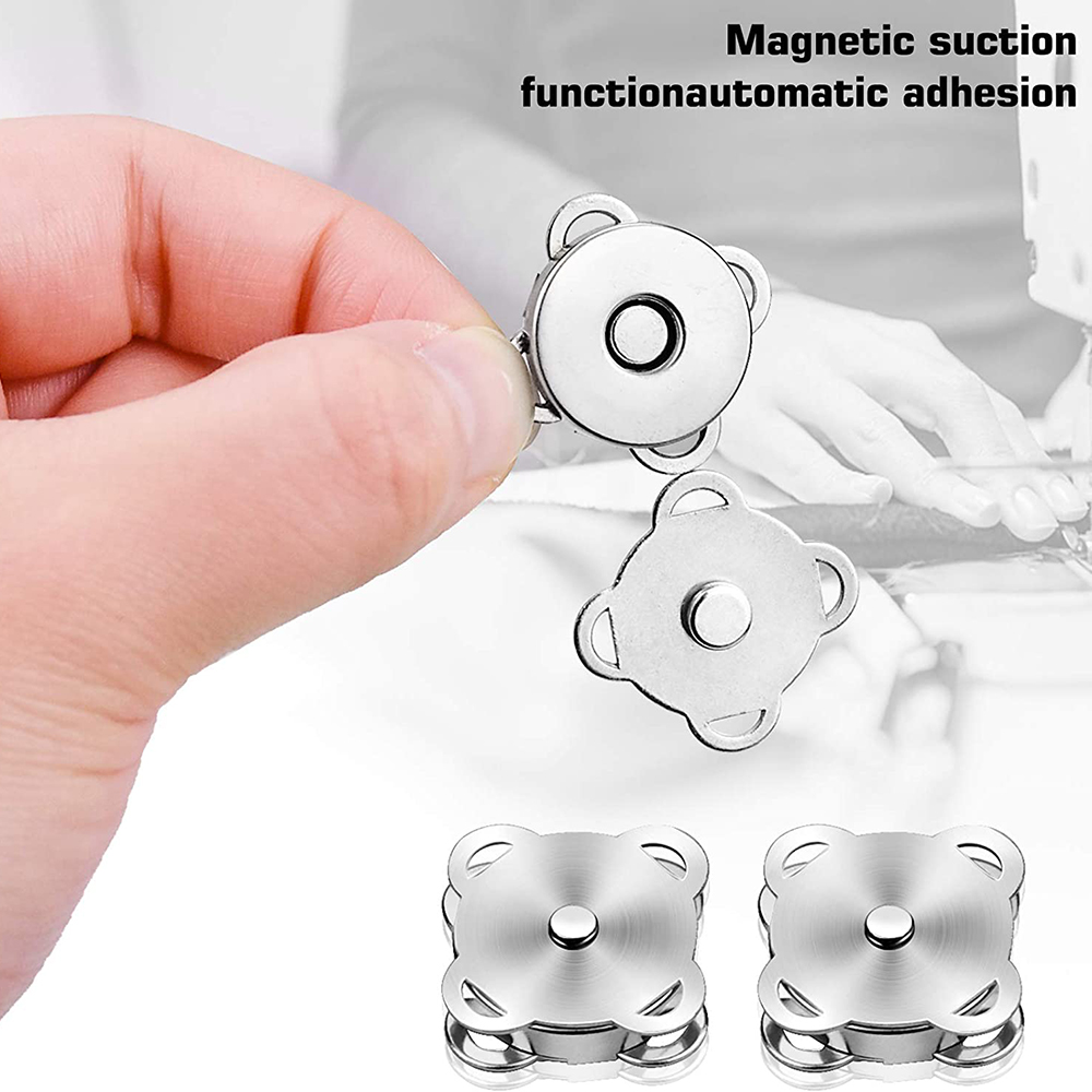 20 takım manyetik düğme Metal  - Iron On Stud Set incelemesi ve fiyatı