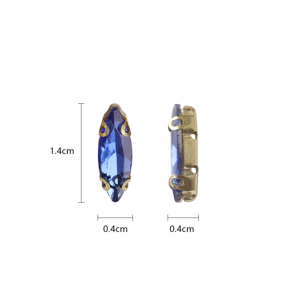 20 adet 4x15mm at göz kristal  - Sew On Rhinestone incelemesi ve fiyatı