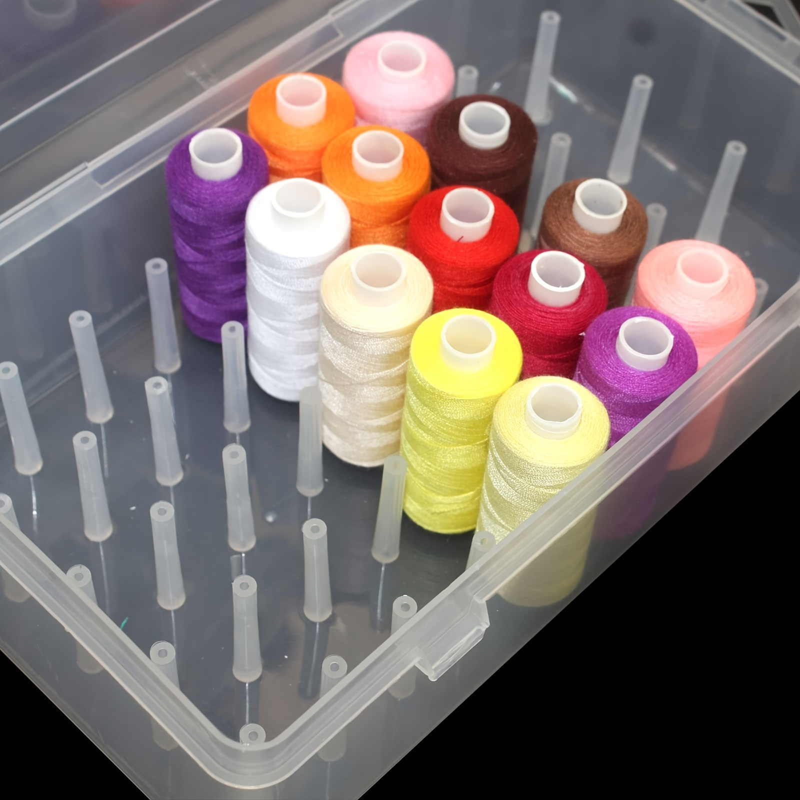 42 Bölmeli Şeffaf Plastik Diki - Craft Embellishment Storage incelemesi ve fiyatı