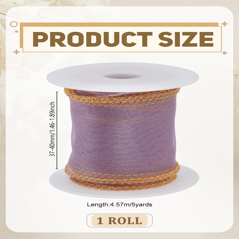 5 Yard Polyester Organze Kurde - Organza Ribbon Spool incelemesi ve fiyatı