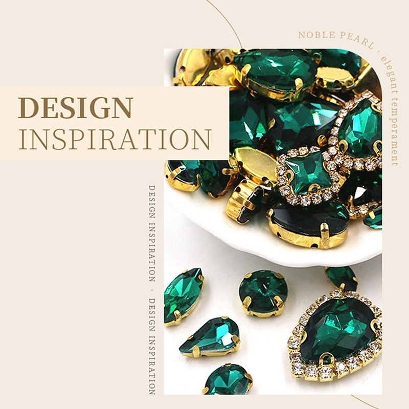 50 Adet 24 Renk Karışık Şekill - Sew On Rhinestone incelemesi ve fiyatı
