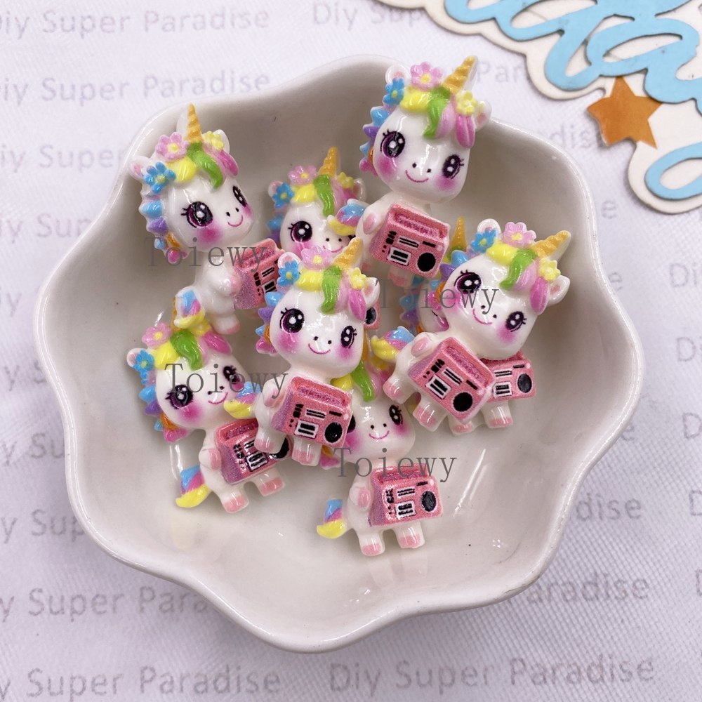 10 adet Reçine Renkli Karikatü - Christmas Craft Embellishment incelemesi ve fiyatı