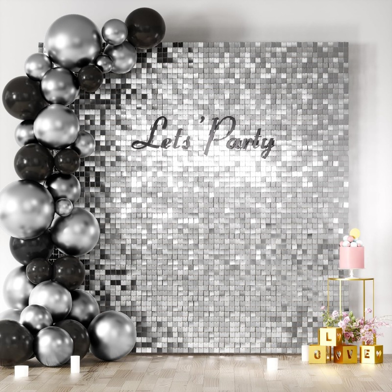 12/16/18/24 adet pırıltılı duv - Sequin Fabric Panel incelemesi ve fiyatı