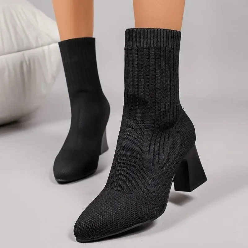 Moda Bayan Örme Çorap Botları  - Embellish Knit incelemesi ve fiyatı