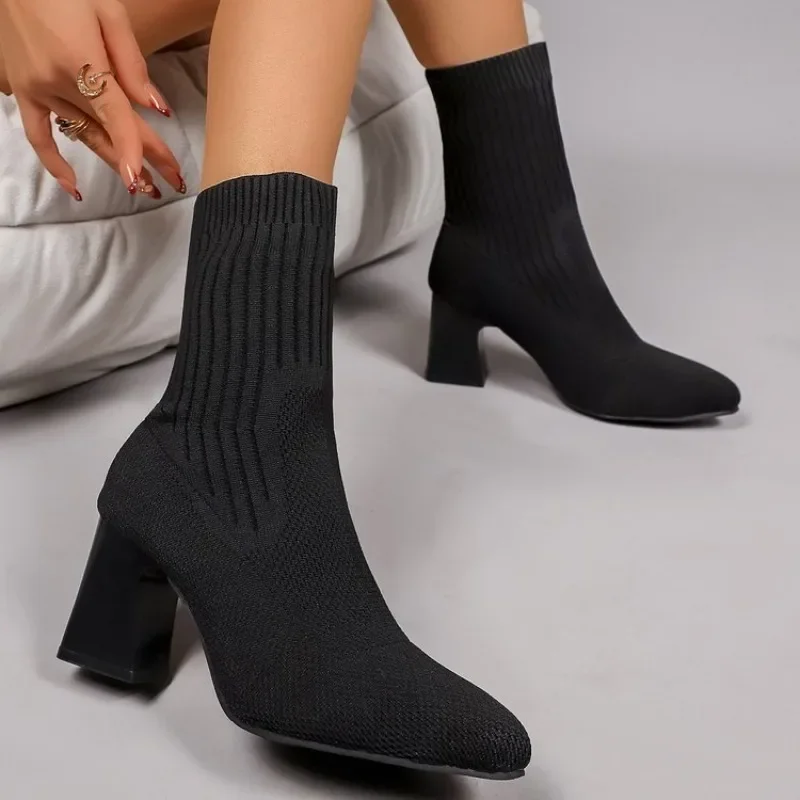 Moda Bayan Örme Çorap Botları  - Embellish Knit incelemesi ve fiyatı
