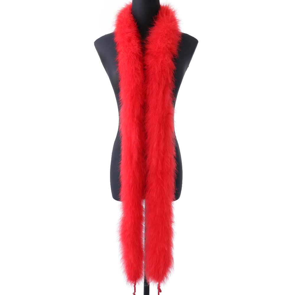 2M 50g Kırmızı Kabarık Türkiye - Feather Trim Marabou incelemesi ve fiyatı