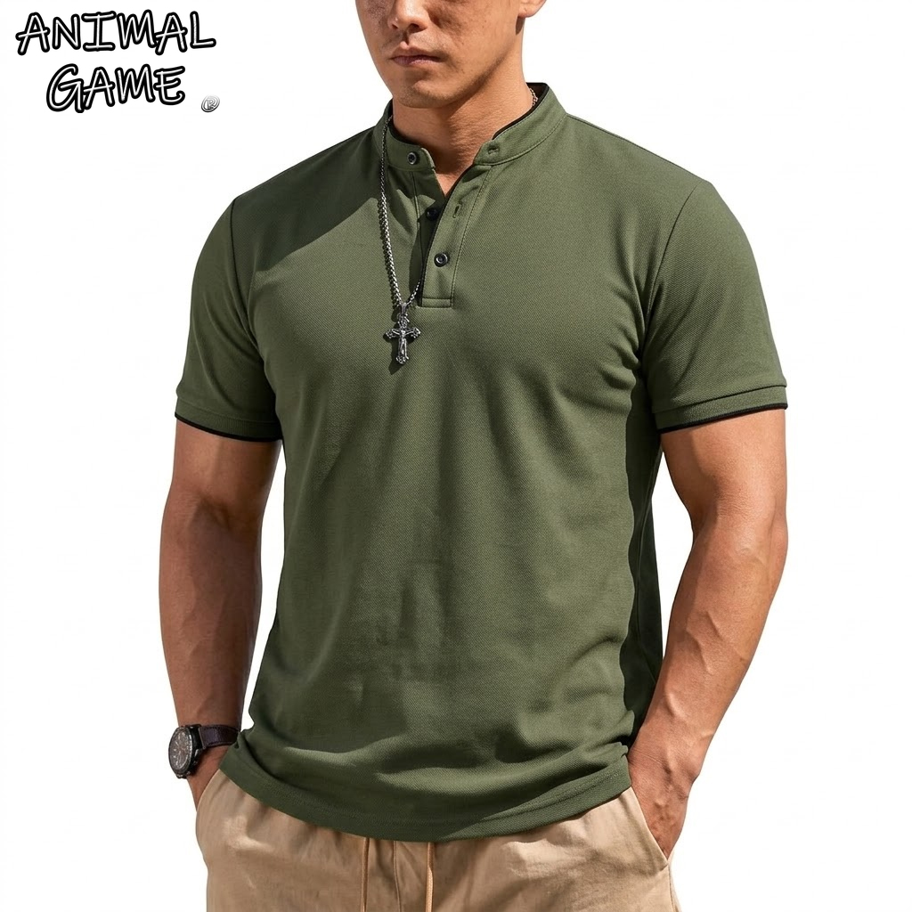 Yazlık Kısa Kollu Henley Gömle - Embellish Knit incelemesi ve fiyatı
