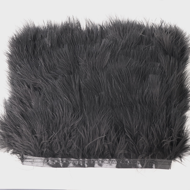 Siyah Beyaz Türkiye Tüyü Süsü  - Feather Trim Marabou incelemesi ve fiyatı
