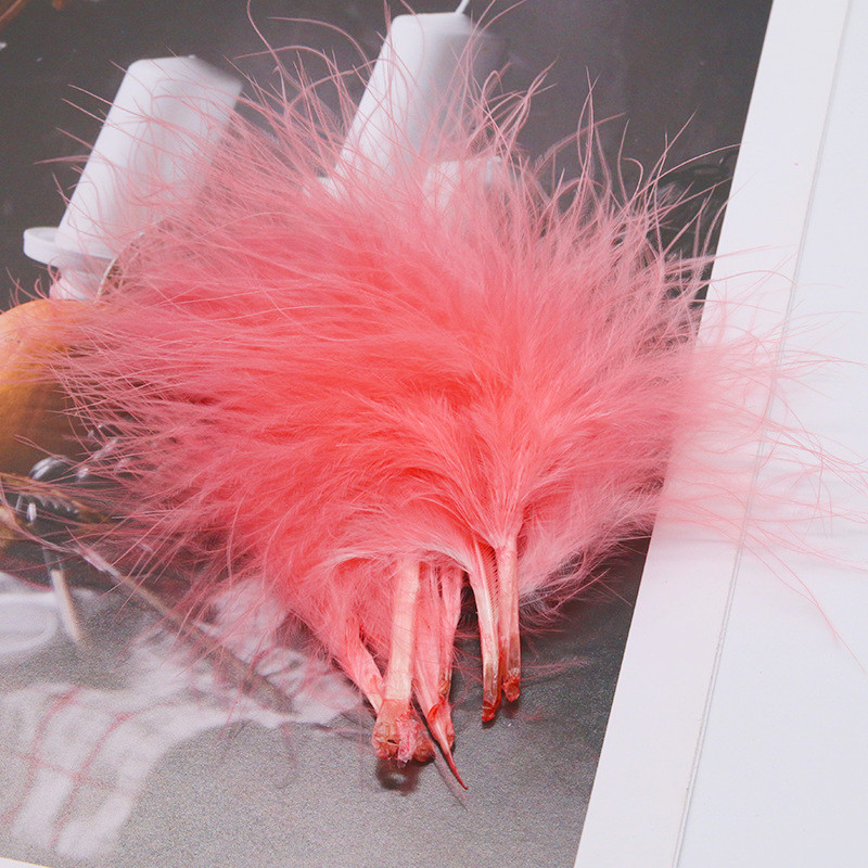 8-12cm renkli Plumas doğal tür - Feather Trim Marabou incelemesi ve fiyatı
