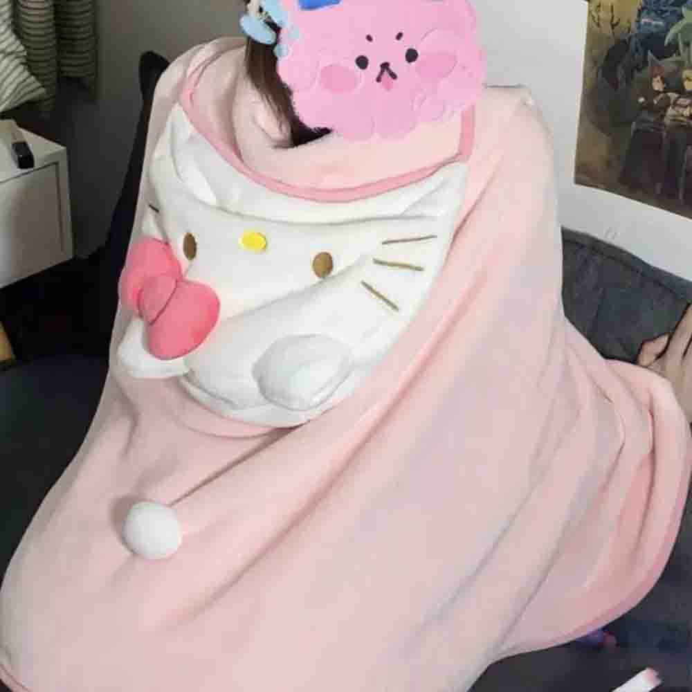 Sevimli Hellokitty Pelerin Şal - Embellish Knit incelemesi ve fiyatı