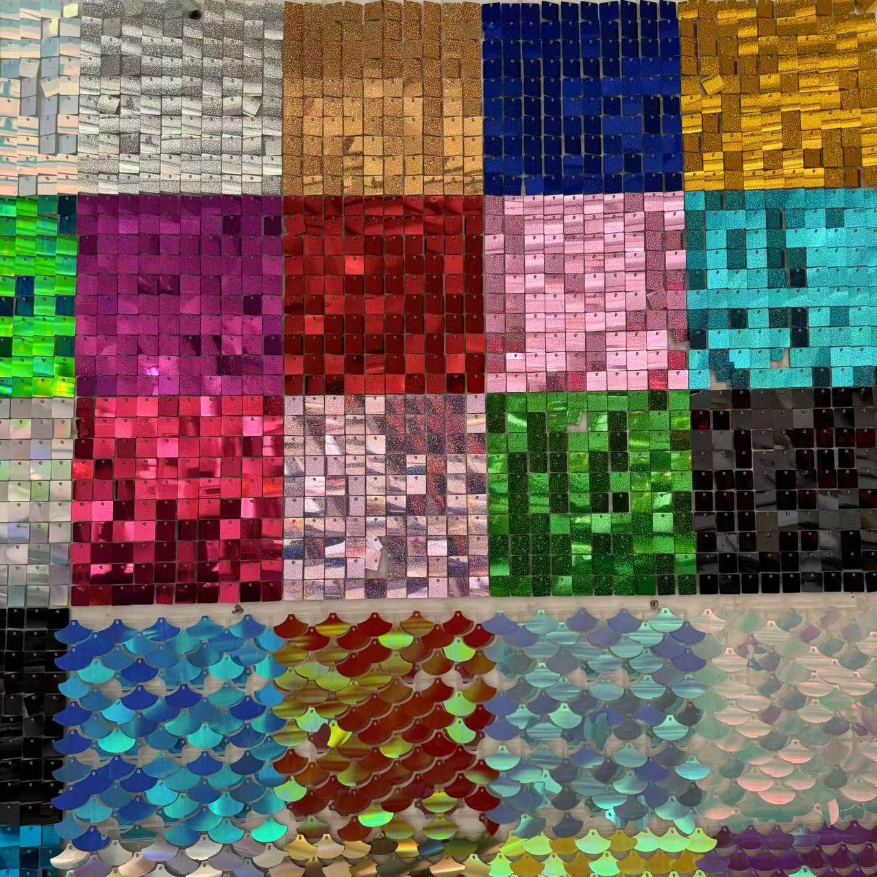 Simli Duvar Fon Panelleri Laze - Sequin Fabric Panel incelemesi ve fiyatı