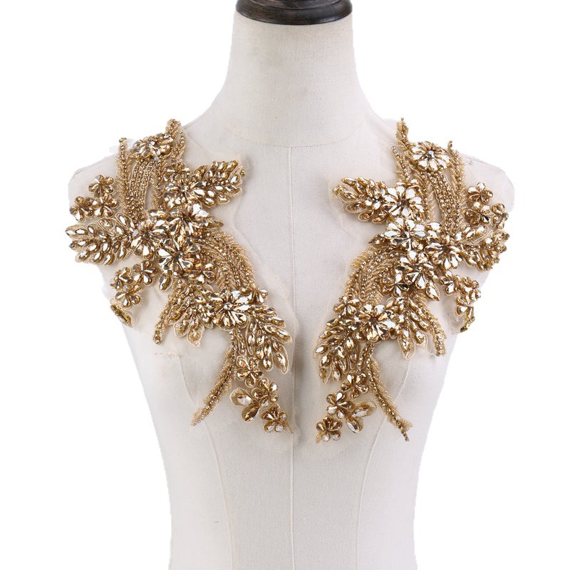 Boncuklu çiçek aplikleri, elle - Sew On Rhinestone incelemesi ve fiyatı