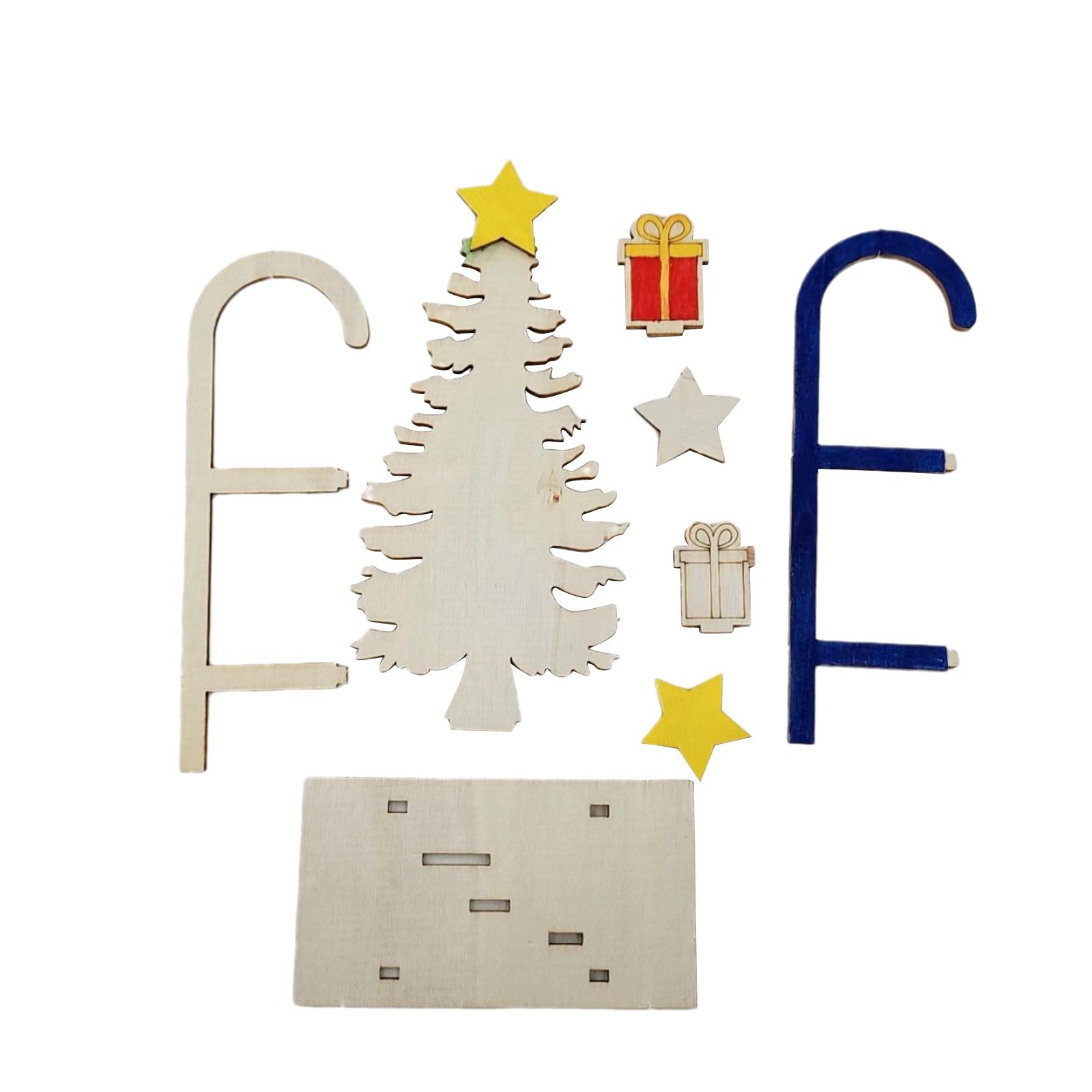 3x Kendin Yap Ahşap El Sanatla - Christmas Craft Embellishment incelemesi ve fiyatı